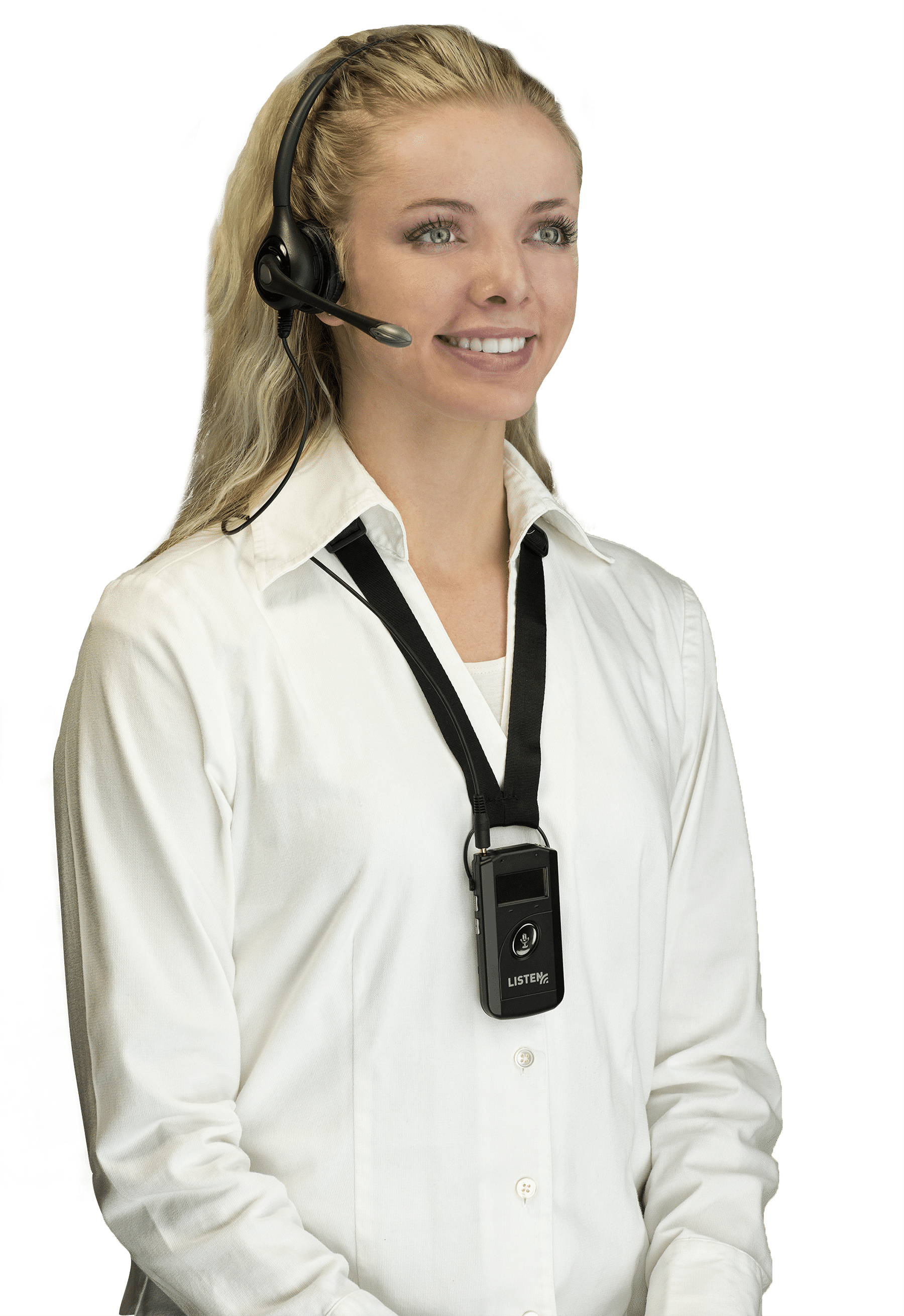 Headset 2 (Over Head w/Boom Mic) - Listen Technologies